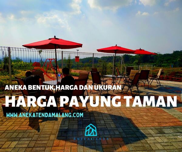 Harga Jual Payung Taman