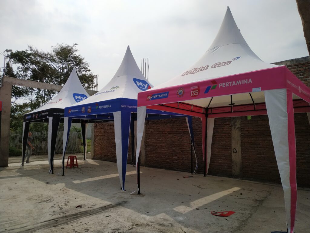 Jual Tenda Kerucut Malang untuk Promosi dan Stand Event - Aneka Tenda Malang